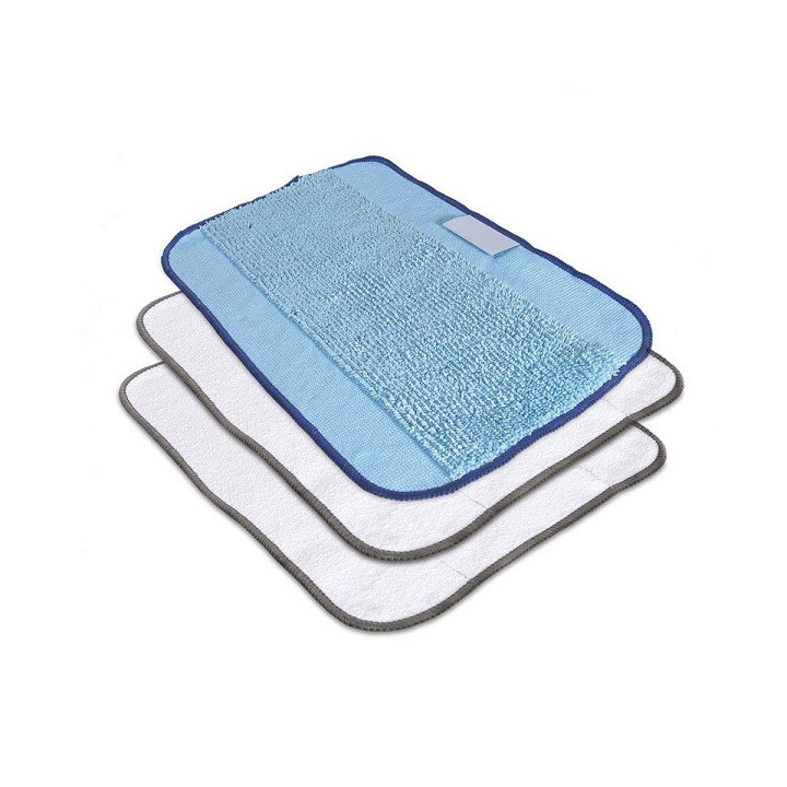 Lot de 3 tissus de nettoyage mixtes pour BRAAVA 390t IROBOT