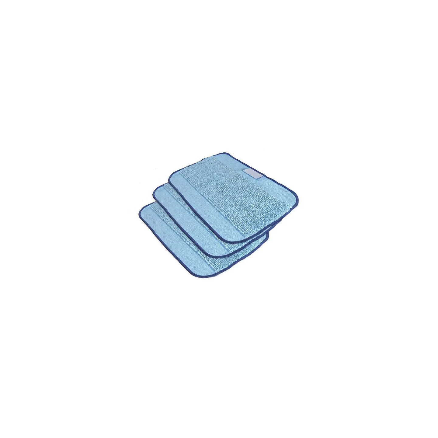 Lot de 3 tissus en microfibre nettoyage humide pour BRAAVA 390t IROBOT