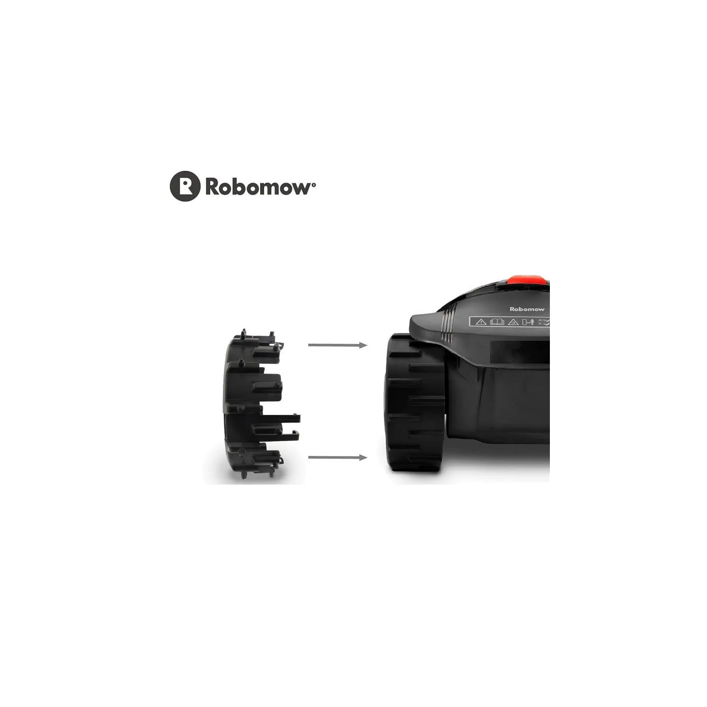 RoboGrips pour Power Wheels RC MC ROBOMOW MRK7023A