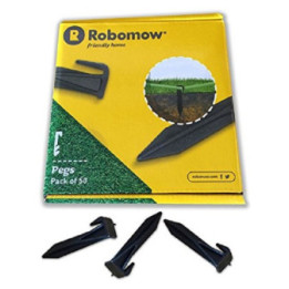 50 piquets de fixation pour câble périmétrique ROBOMOW MRK7101A