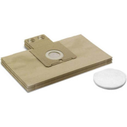 Kit 5 sacs filtrants papier + 1 microfiltre pout la station de charge