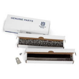 Kit 300 lames 0.60mm CarbonSteel LongLife + 300 vis HUSQVARNA 577606604