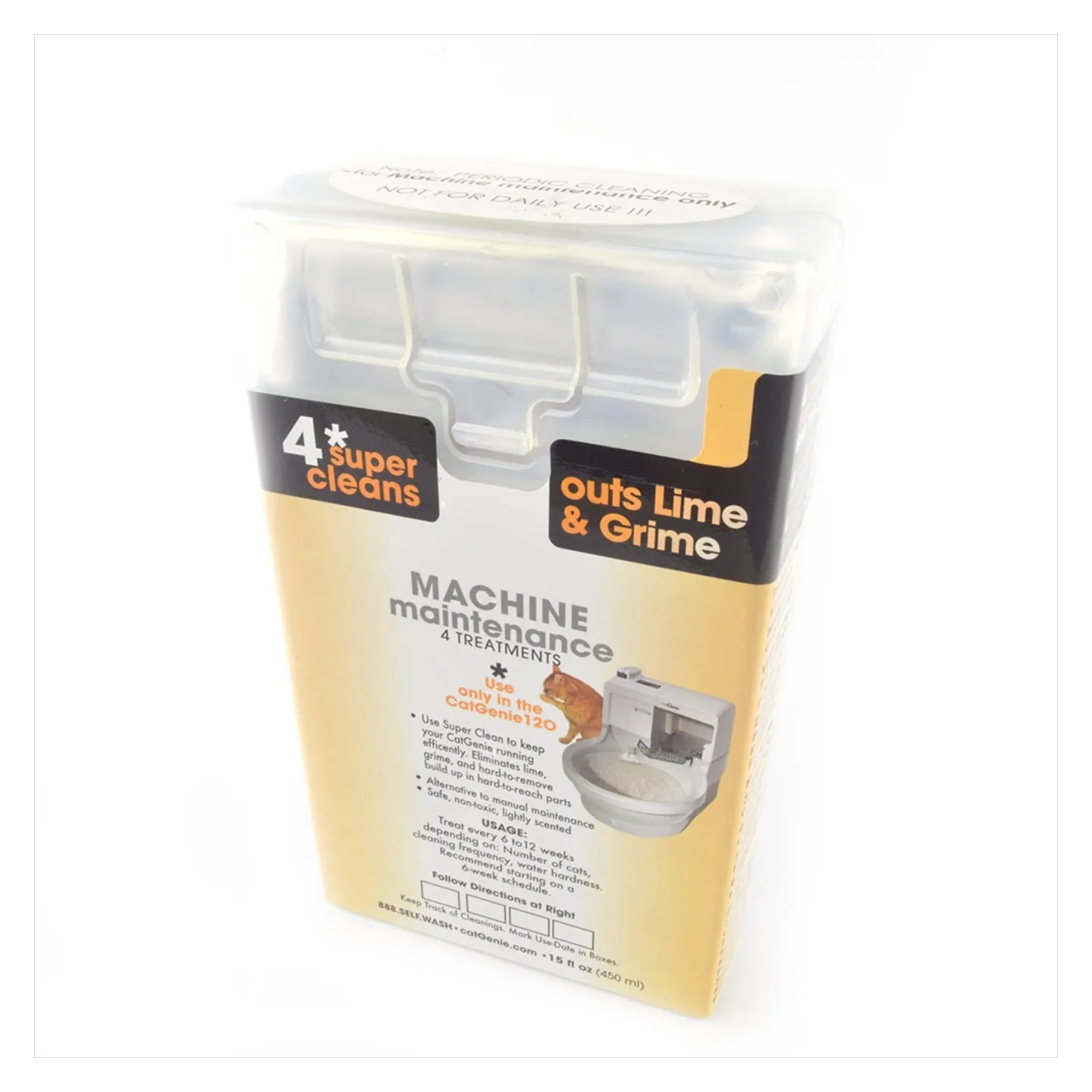 Cartouche de maintenance pour Catgenie 120