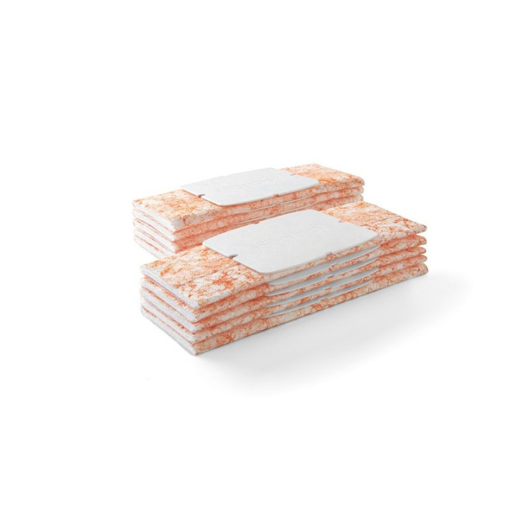 Lot de 10 lingettes lavage humide pour Braava Jet 240 iROBOT 4535910