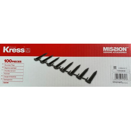 Lot de 100 Piquets de fixation pour câble KRESS KA0050