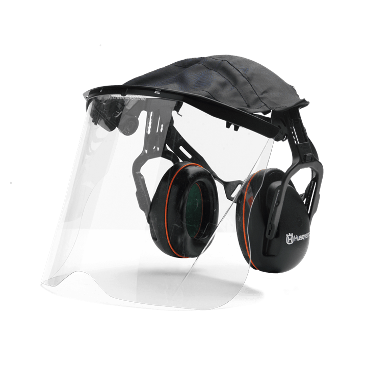 Visière plexiglas avec protèges oreilles HUSQVARNA 505665348