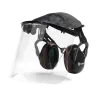 Visière plexiglas avec protèges oreilles HUSQVARNA 505665348