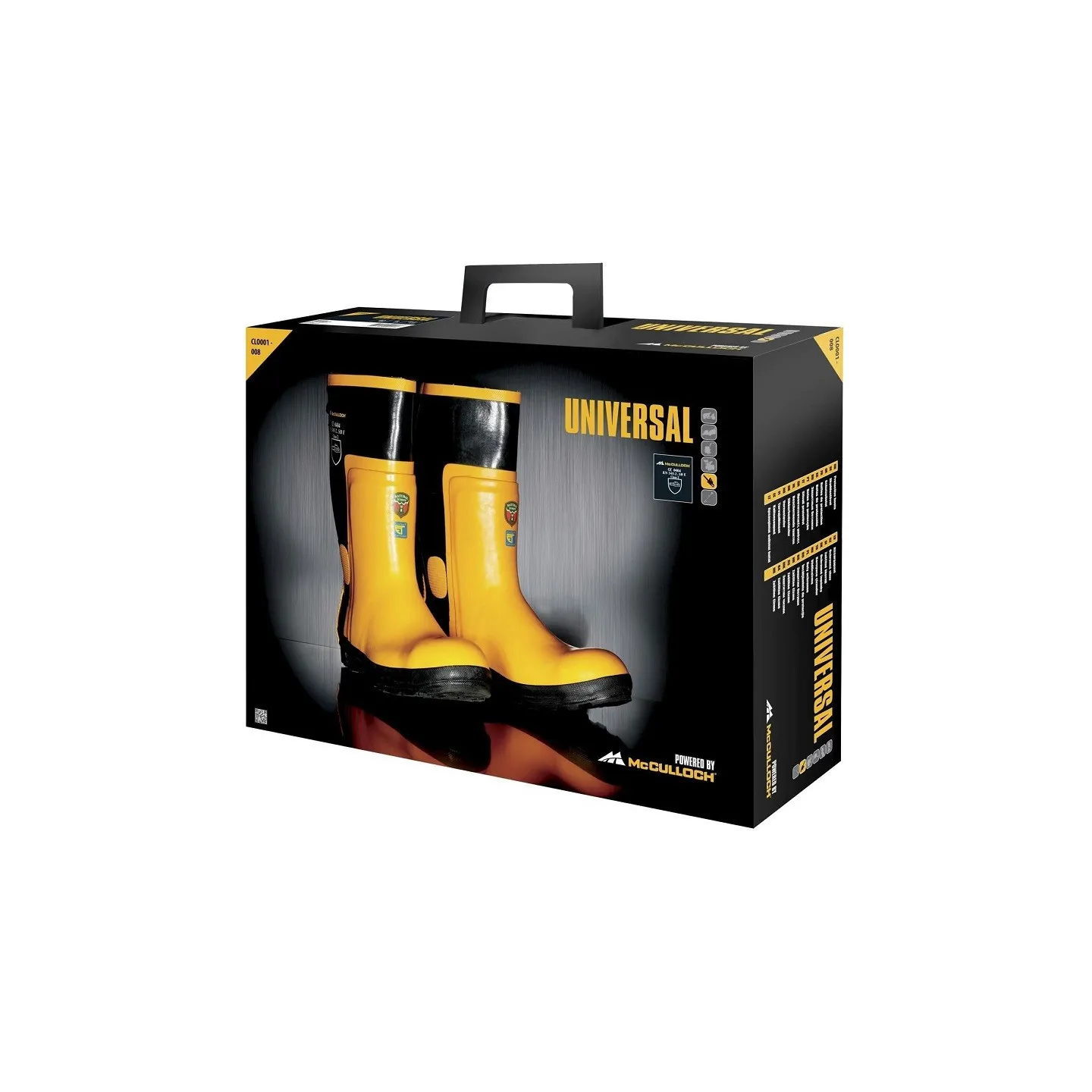 Bottes de protection Anti-coupure Classe2 T44 MC CULLOCH 577615205