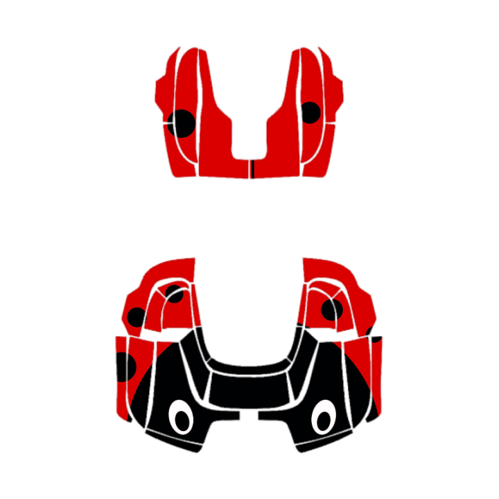 Kit déco COCCINELLE pour série AWD HUSQVARNA AM435XAWD.67