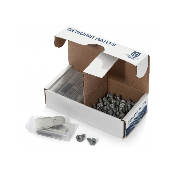 Kit 45 lames 0.60mm CarbonSteel LongLife + vis HUSQVARNA 577606505