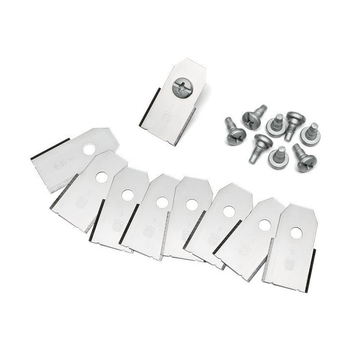 Kit 45 lames 0.60mm CarbonSteel LongLife + vis HUSQVARNA 577606505