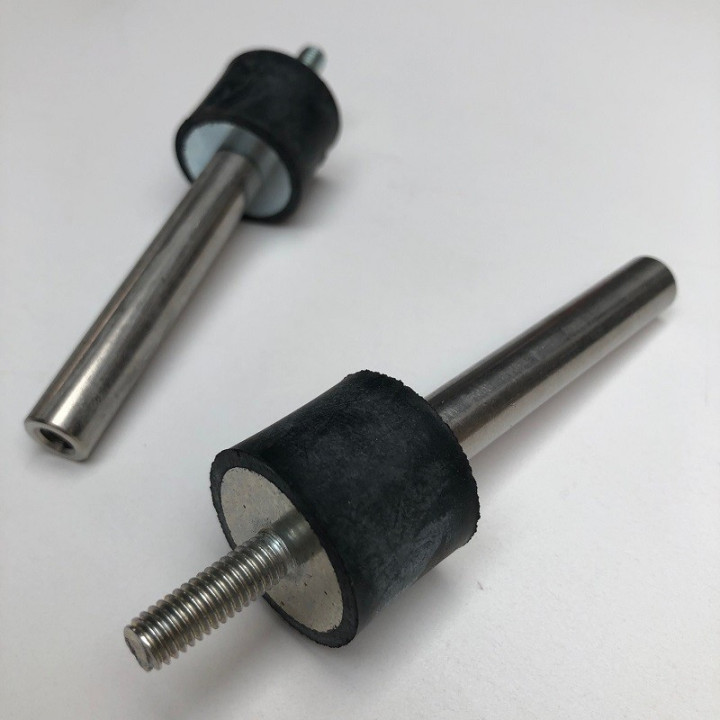 Lot de 2 Silentbloc arrière pour GreenMow BELROBOTICS BR24194