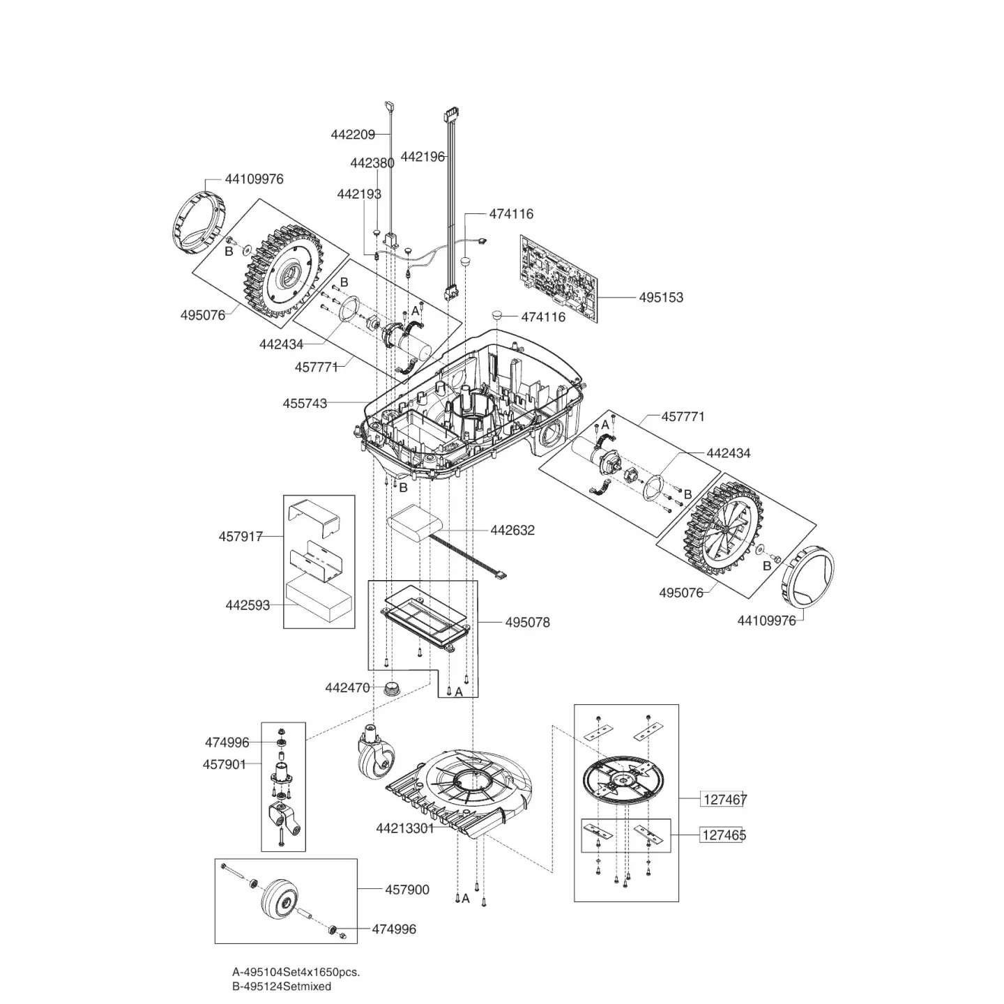 Disque de coupe 220mm pour robot Robolinho ALKO 127467