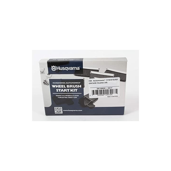 Lot de 6 brosses de remplacement pour robot série 400 HUSQVARNA 581982002 