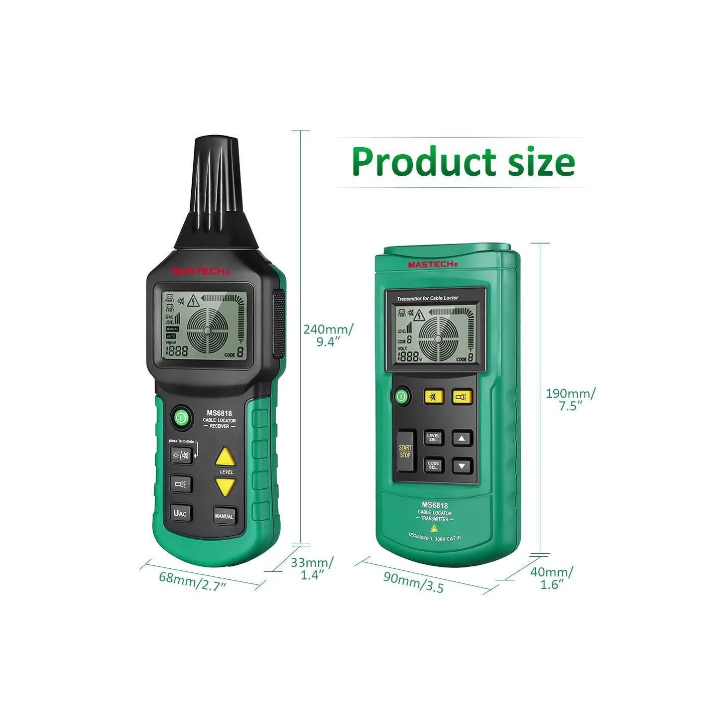Détecteur de rupture de câbles périmétrique et guide PRO MASTECH MS6818