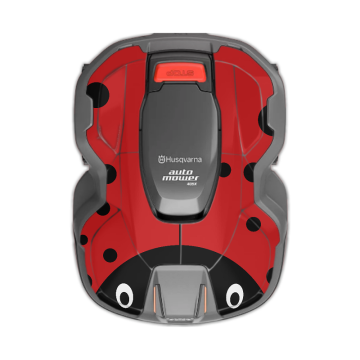 Kit déco Stickers COCCINELLE pour robots 405X 415X HUSQVARNA 599292407