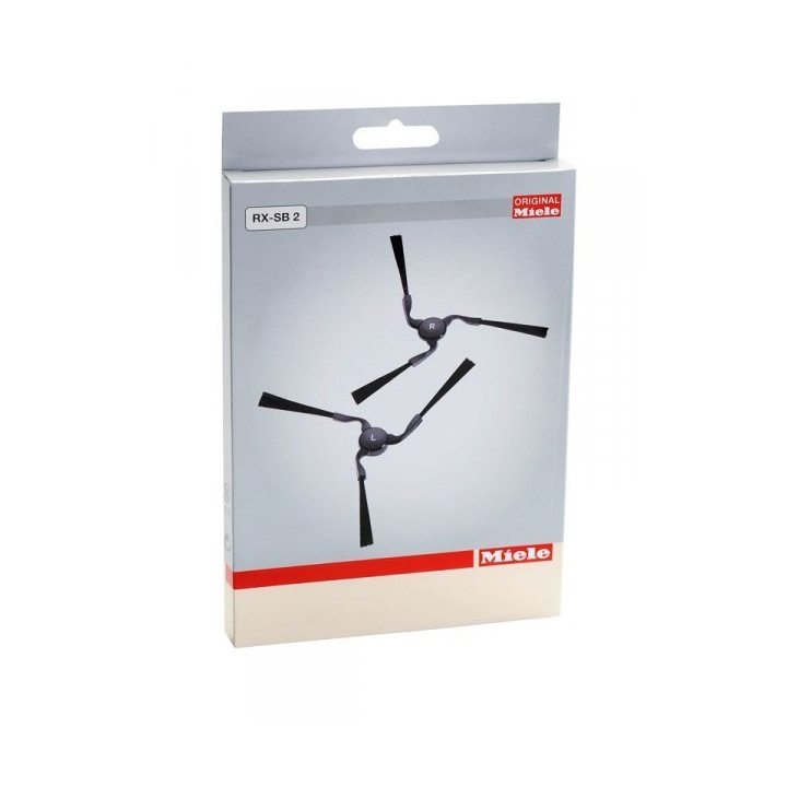 Set 2 brosses latérales RX-SB2 pour robot SCOUT RX1 MIELE 9724010