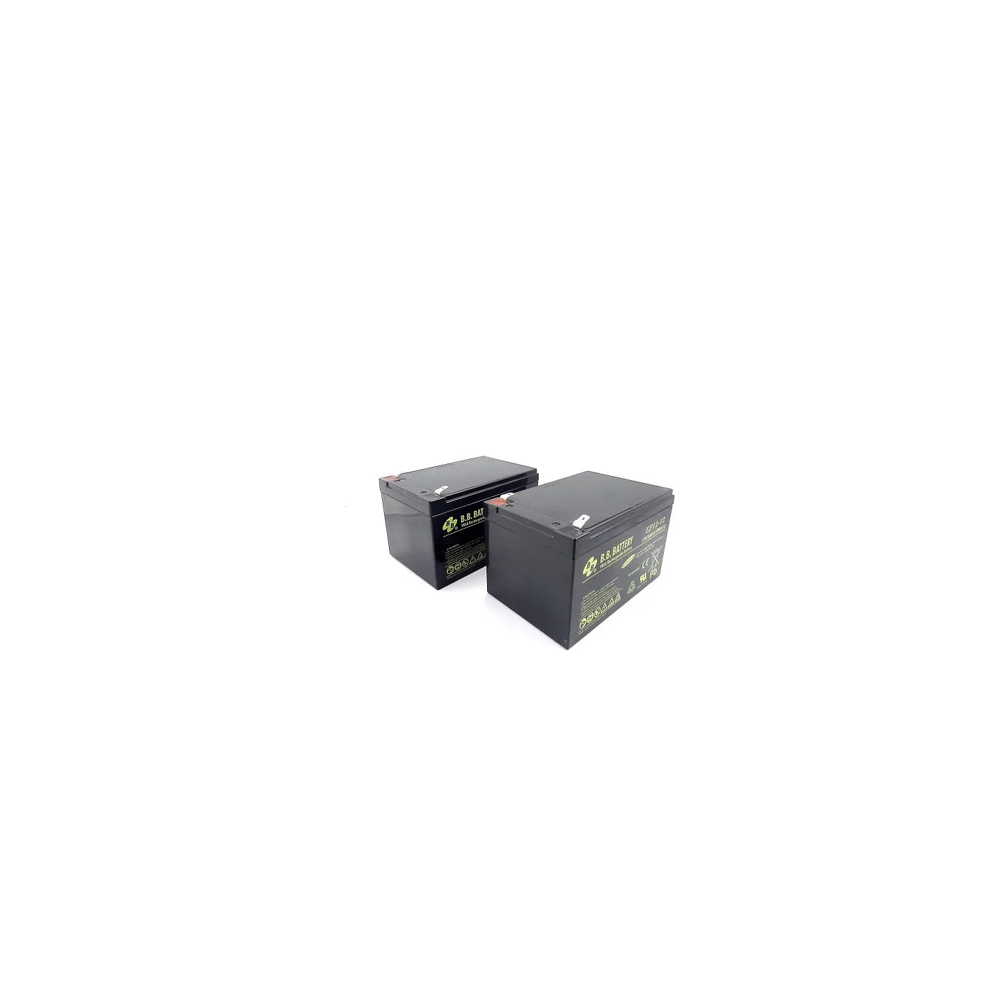Lot de 2 batteries 12Ah pour robot série RM ROBOMOW MRK5001A 