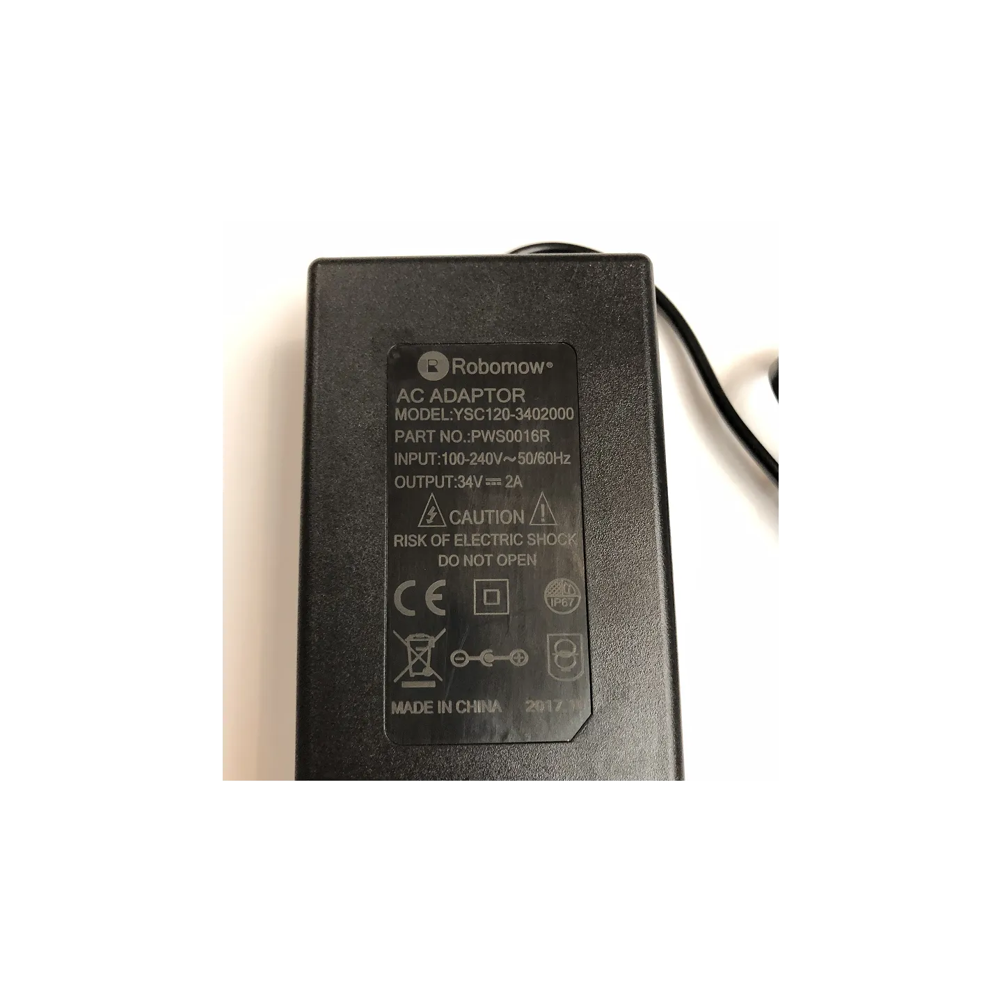 Transformateur pour robot séries RC & RS ROBOMOW PWS0016R