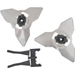 Kit 2 lames de coupe pour robot séries RC et RS ROBOMOW MRK6101A
