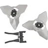 Kit 2 lames de coupe pour robot séries RC et RS ROBOMOW MRK6101A