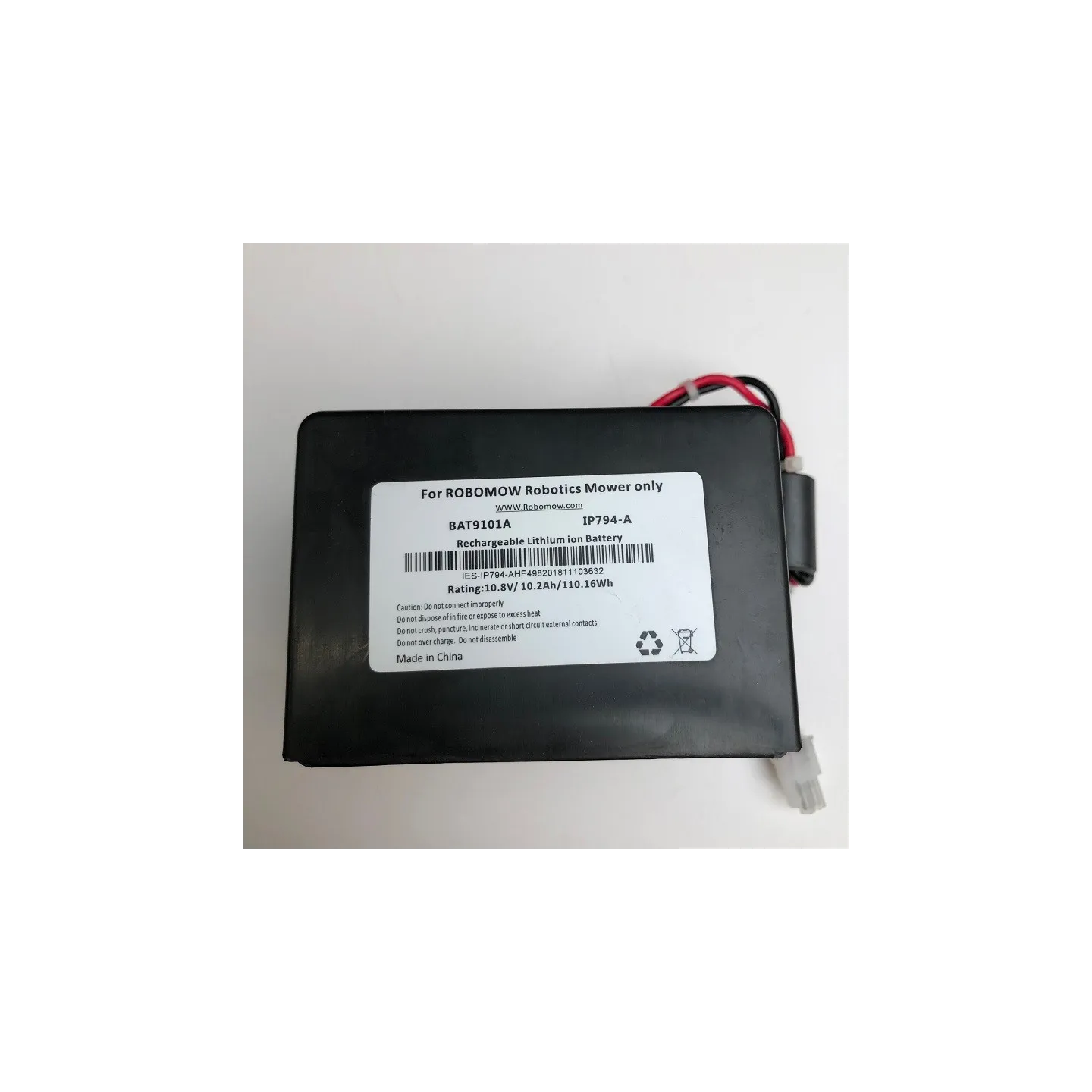 Batterie Li-ion pour robot série RX ROBOMOW MRK9200A BAT9101A