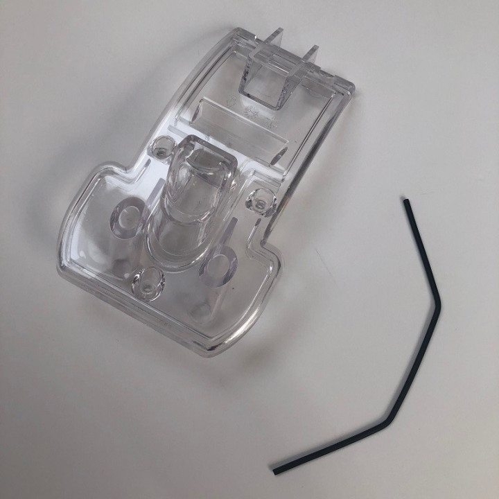 Couvercle avant avec joint pour robot série RS ROBOMOW INJ6460D