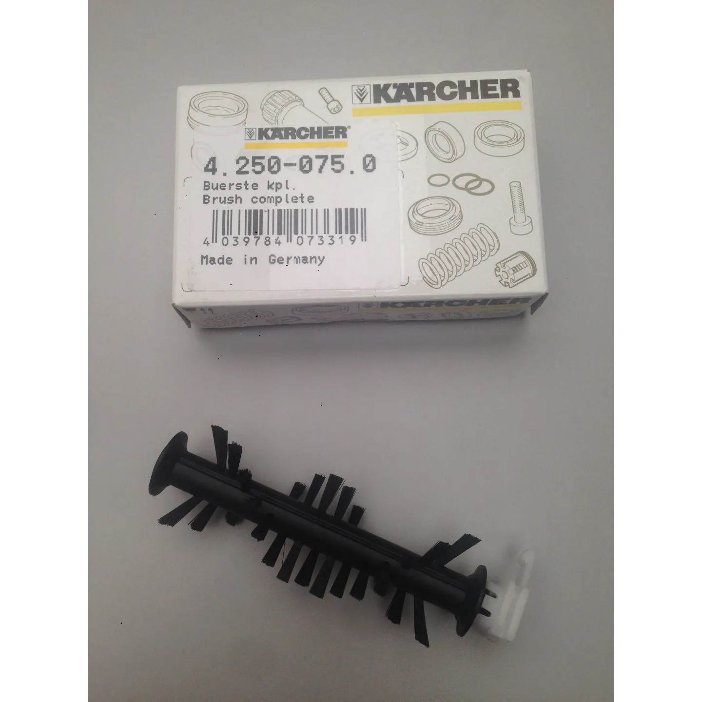 Brosse centrale pour Karcher RC3000/RC4000