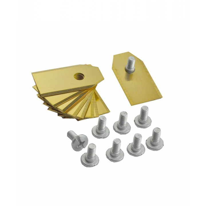 Kit 9 lames 0.75mm TitanPremium ADAPTABLES pour robot HUSQVARNA