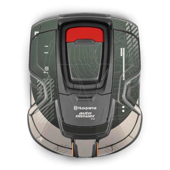 Kit déco Sticker CARTE GEOGRAPHIQUE pour robots 310-315 HUSQVARNA 599295202