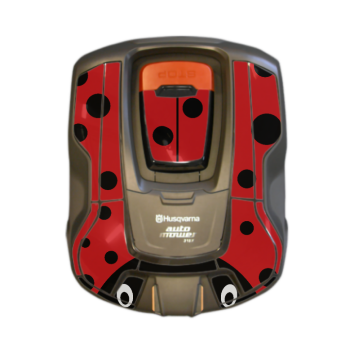 Kit déco Sticker COCCINELLE pour robot 315X-315XSL HUSQVARNA 599292404