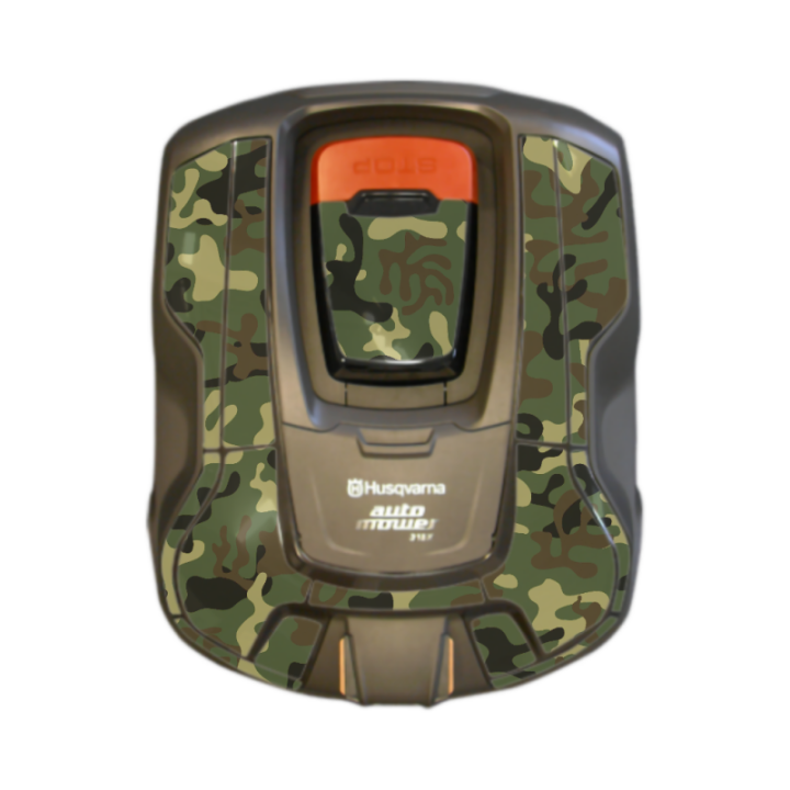 Kit déco Sticker CAMOUFLAGE MILITAIRE pour robots 315X-315XSL HUSQVARNA 599295003