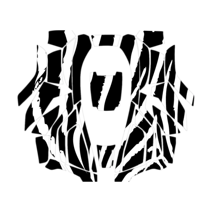 Kit déco Sticker ZEBRE pour robots 320-420-440 HUSQVARNA 599294904