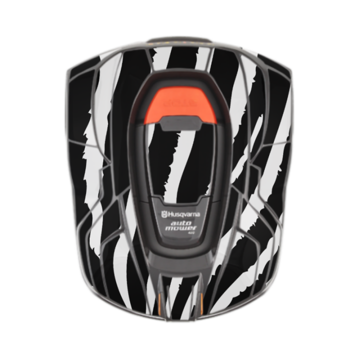 Kit déco Sticker ZEBRE pour robots 320-420-440 HUSQVARNA 599294904