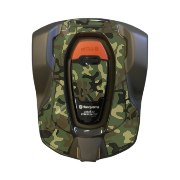 Kit déco Sticker CAMOUFLAGE MILITAIRE pour robot 430X HUSQVARNA 599295005