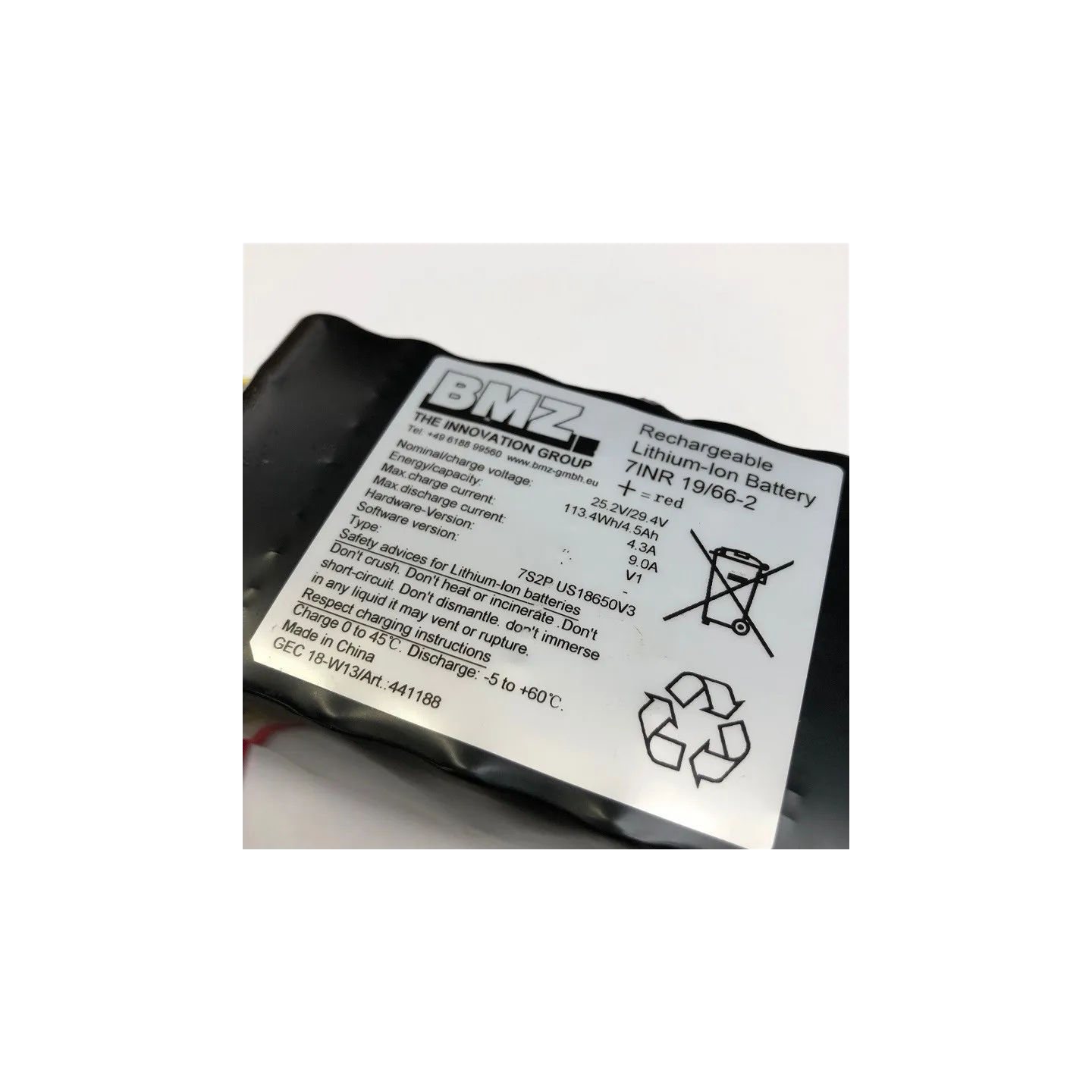Batterie Li-ion 4.3Ah 25.2V pour robot Robolinho ALKO 441188
