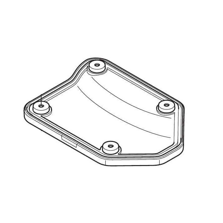 Couvercle de batterie pour robot série 100 HUSQVARNA 574467301