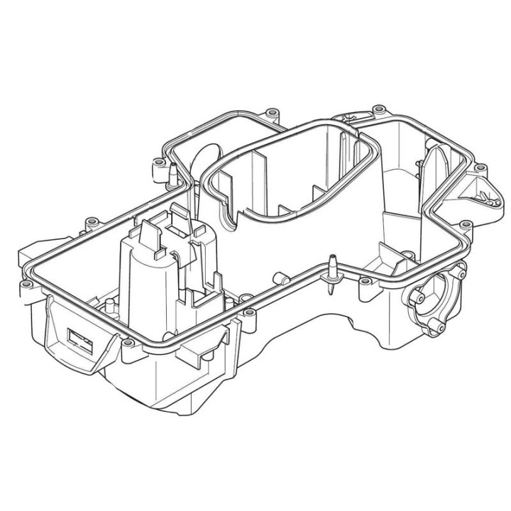 Châssis inférieur pour robot série 100 HUSQVARNA 577846202