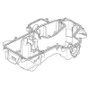 Châssis inférieur pour robot série 100 HUSQVARNA 577846202
