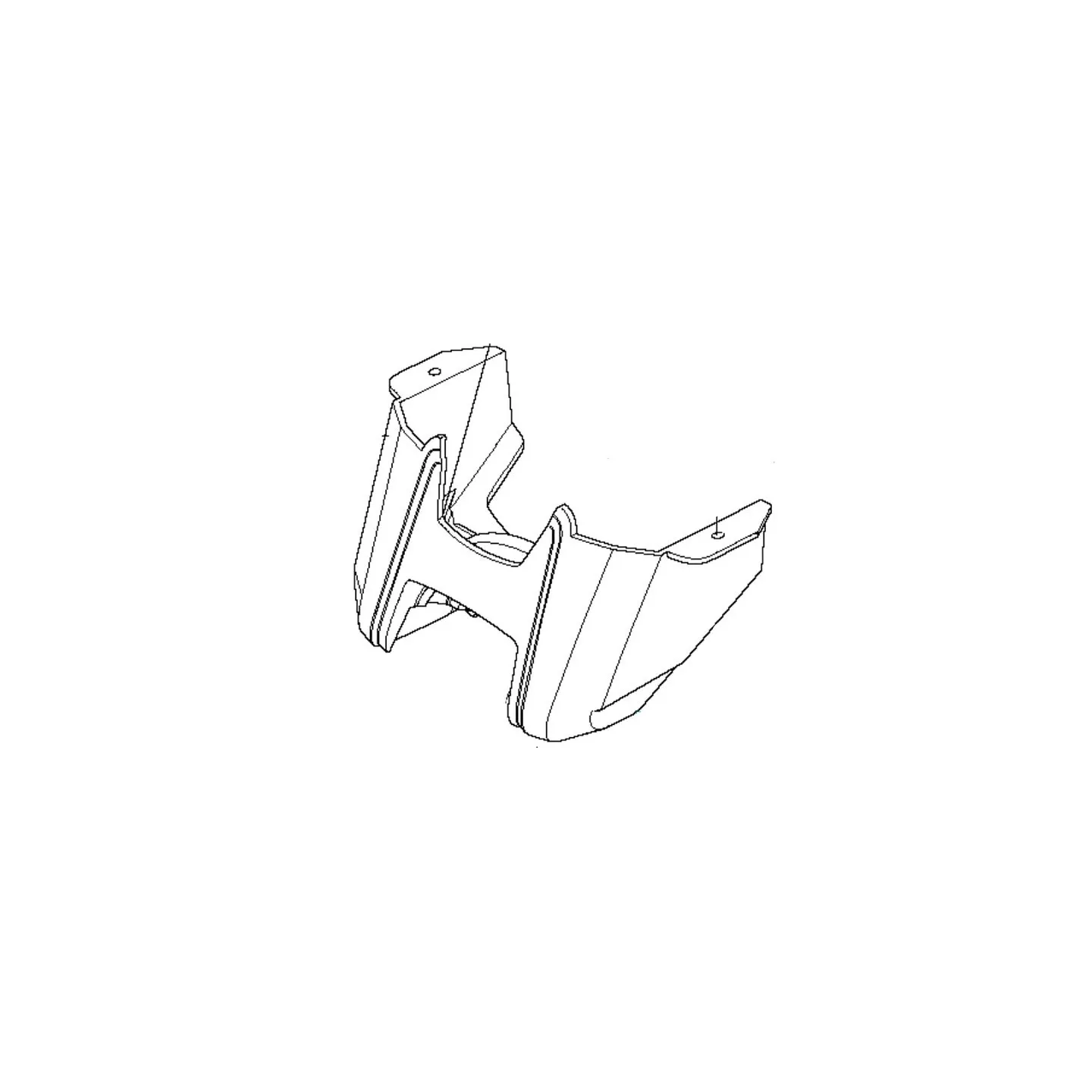 Support de roue arrière pour robot série 100 HUSQVARNA 574467202