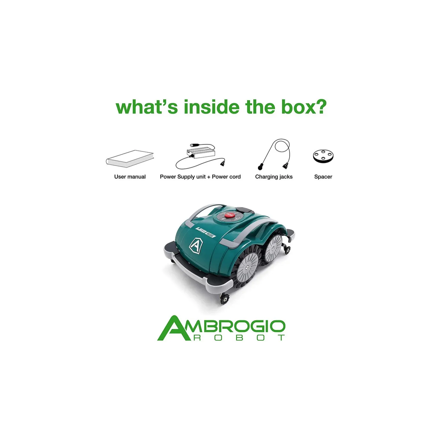 Tondeuse robot GreenLine L60 Elite AMBROGIO ZUCCHETTI A060ELO