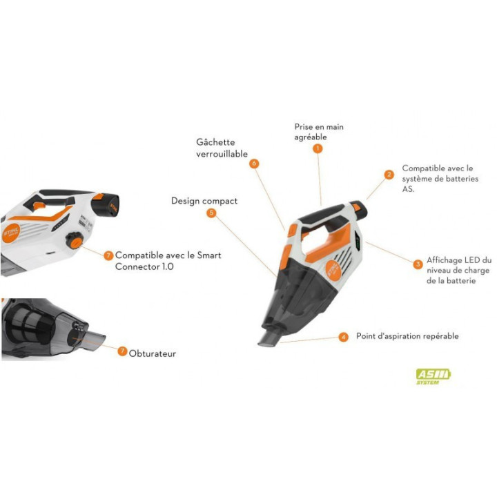 Aspirateur à main SEA20 STIHL SA030117300
