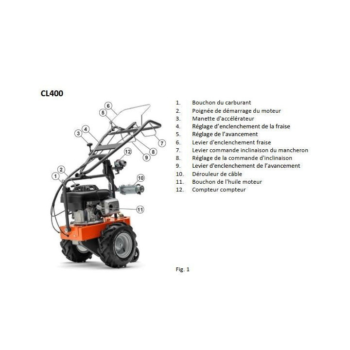 Câbleuse CL400 HUSQVARNA 967963503