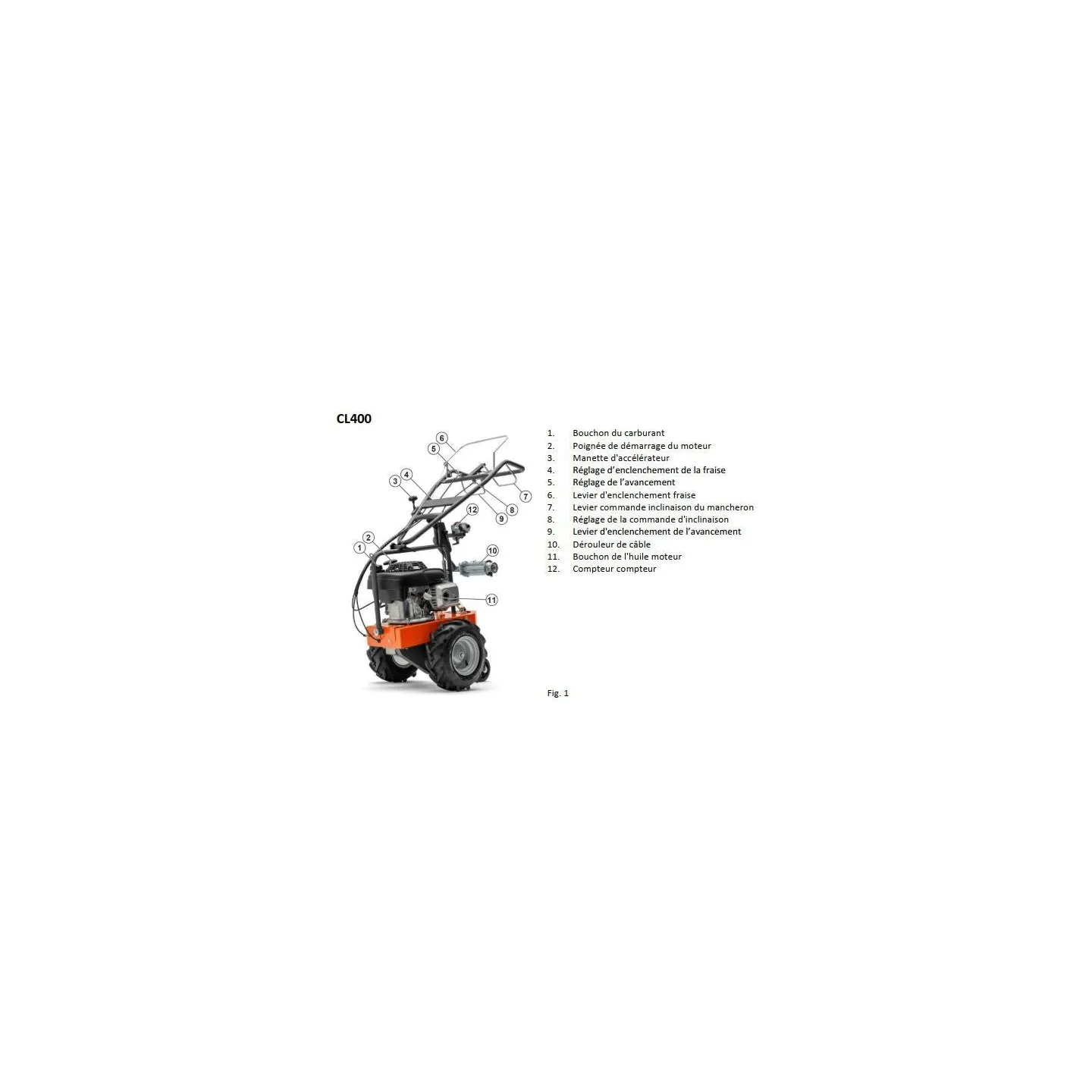 Câbleuse CL400 HUSQVARNA 967963503
