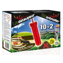 Coffret de 10 Pétards + 2 gratuits pour Détaupeur MYRIAD FO169