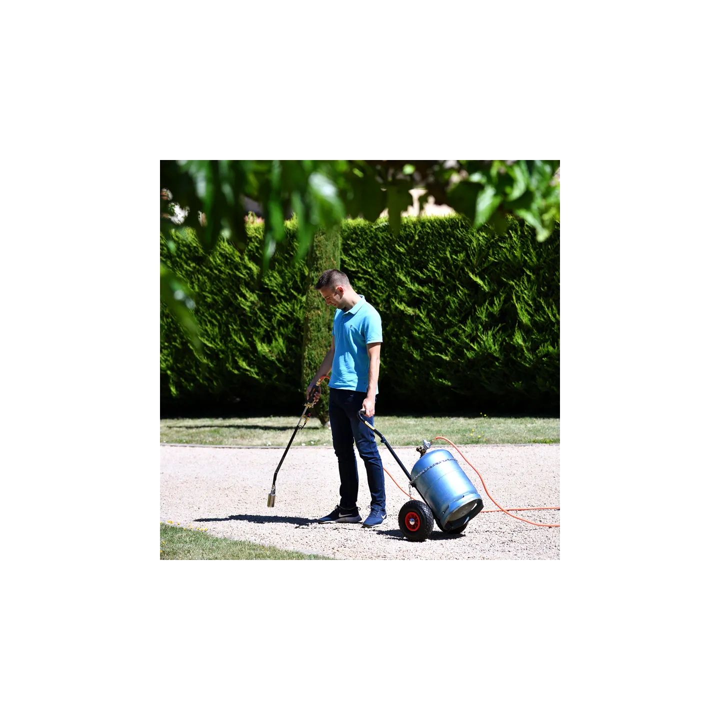 Chariot pour bouteille de gaz HOZELOCK 4195 0000