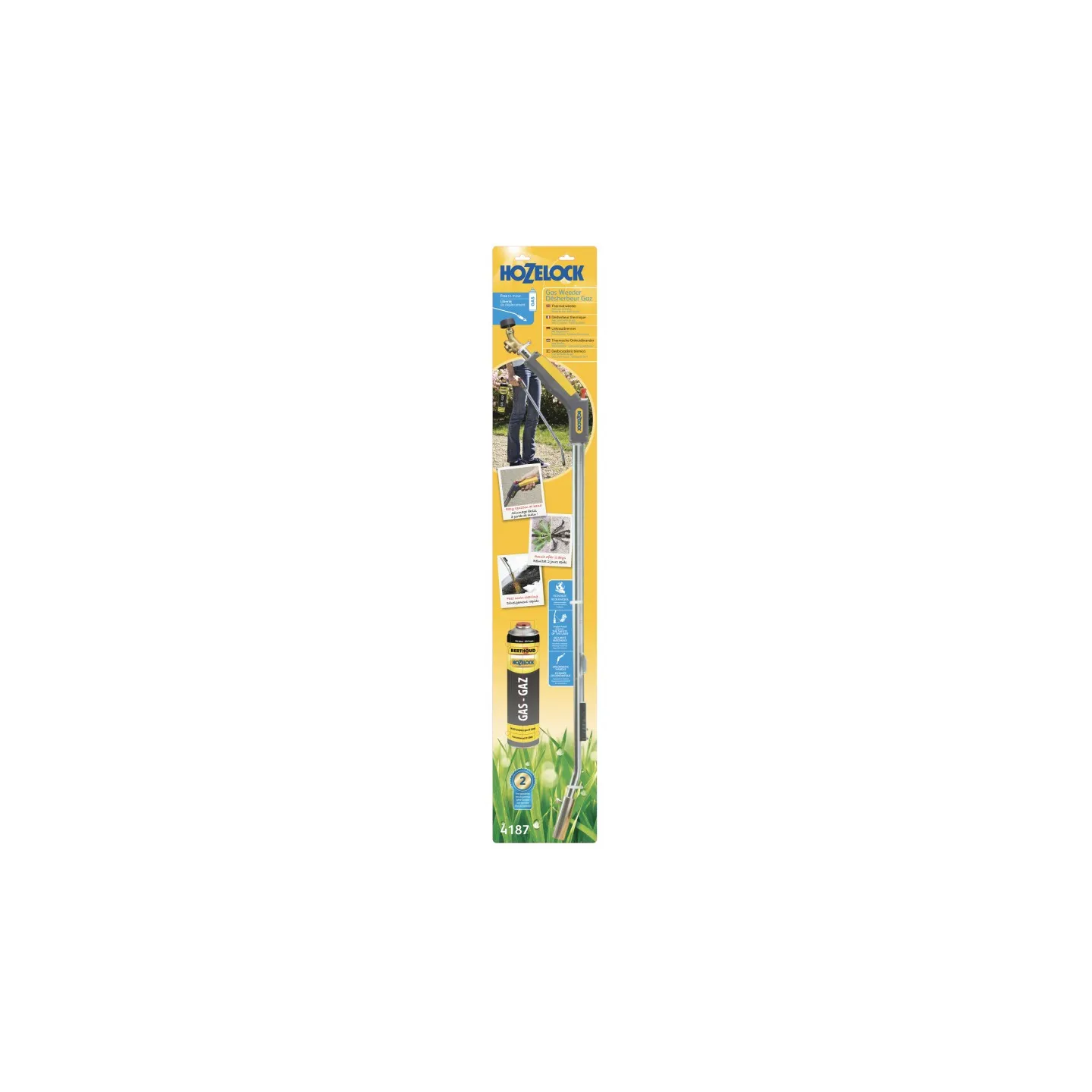 Désherbeur thermique à gaz HOZELOCK 4187 0000