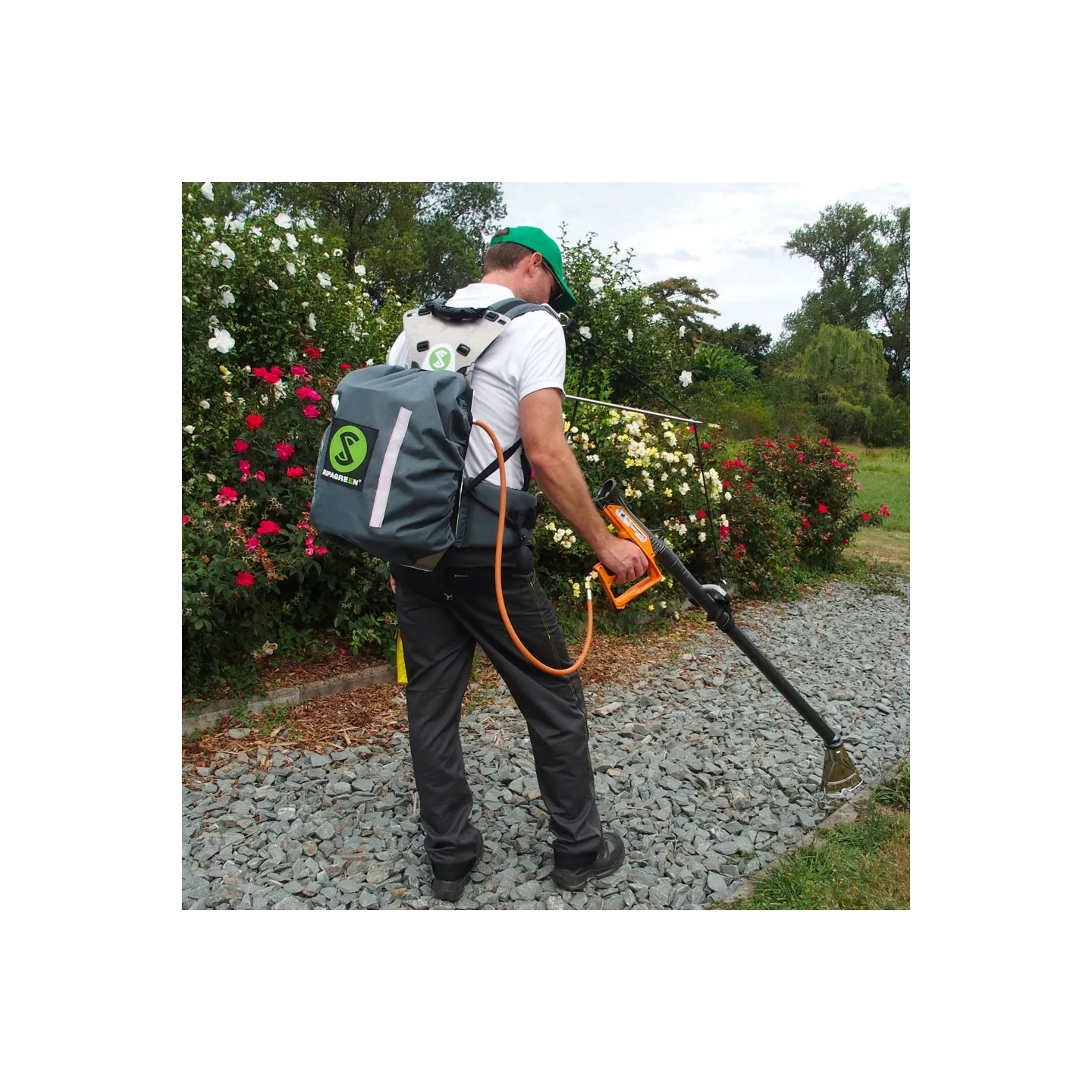 Désherbeur Thermique à air pulsé PACK MOBILITY RIPAGREEN