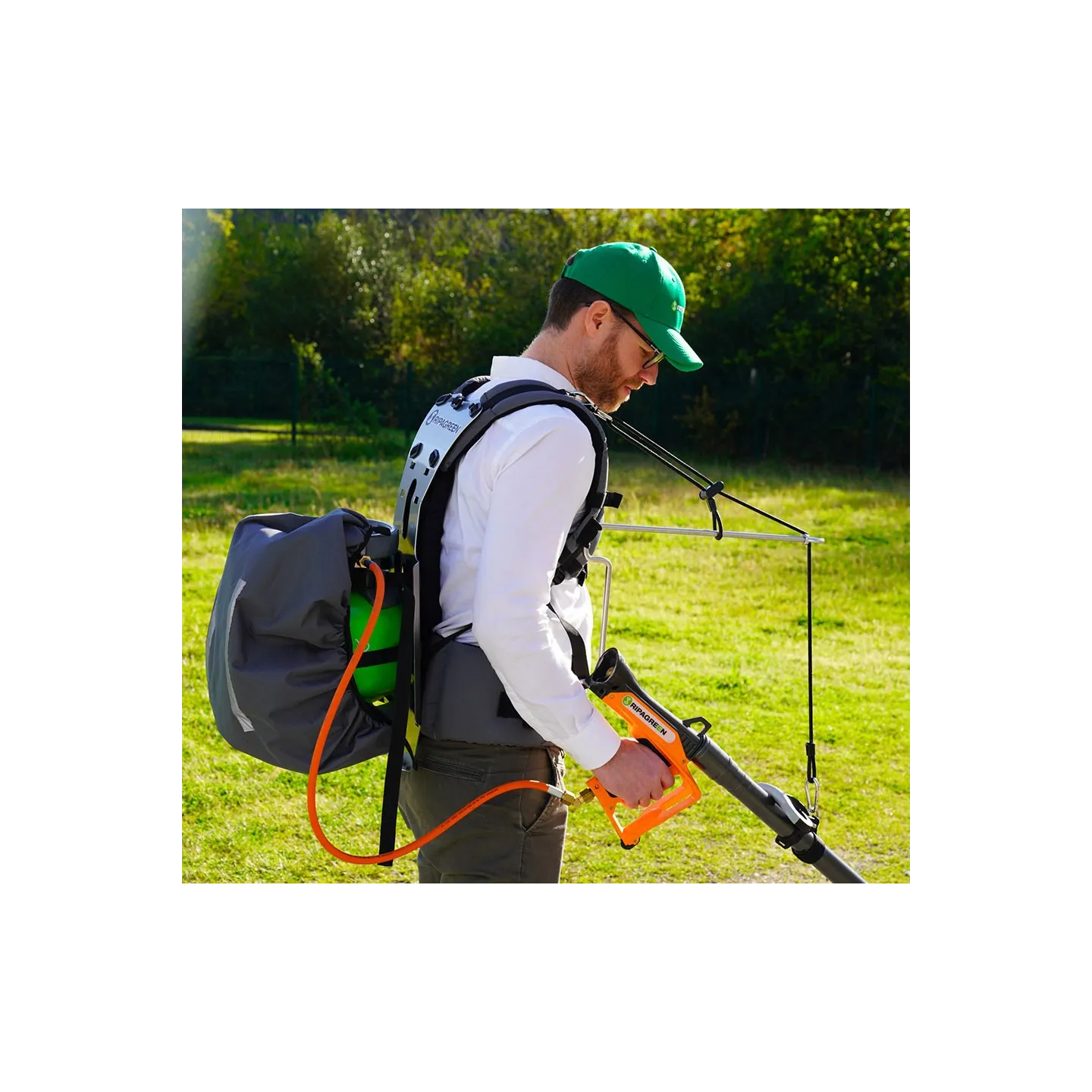 Désherbeur Thermique à air pulsé PACK MOBILITY RIPAGREEN