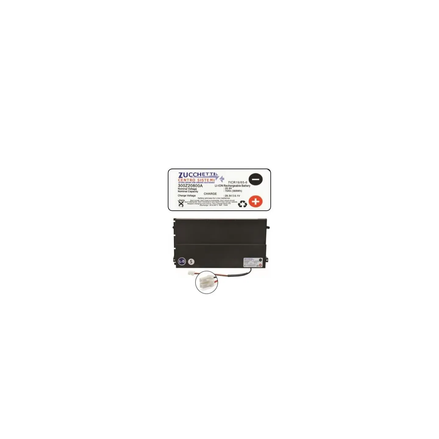 Batterie 15Ah 25.9V AMBROGIO ZUCCHETTI 300Z42800A_R